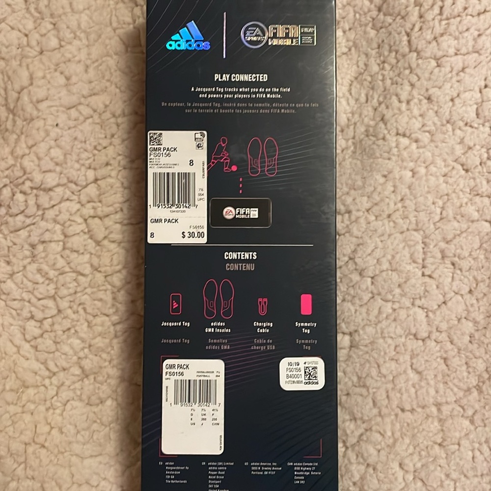 New in box adidas GMR play connected sz 8 - Picture 6 of 6